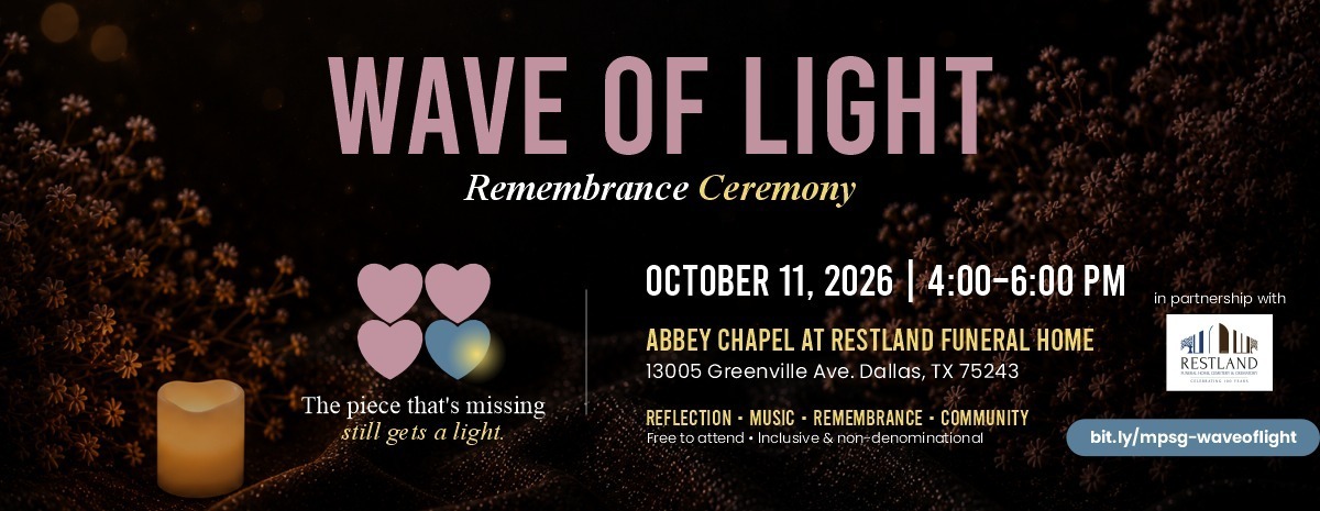 Dallas Wave of Light Remembrance Ceremony